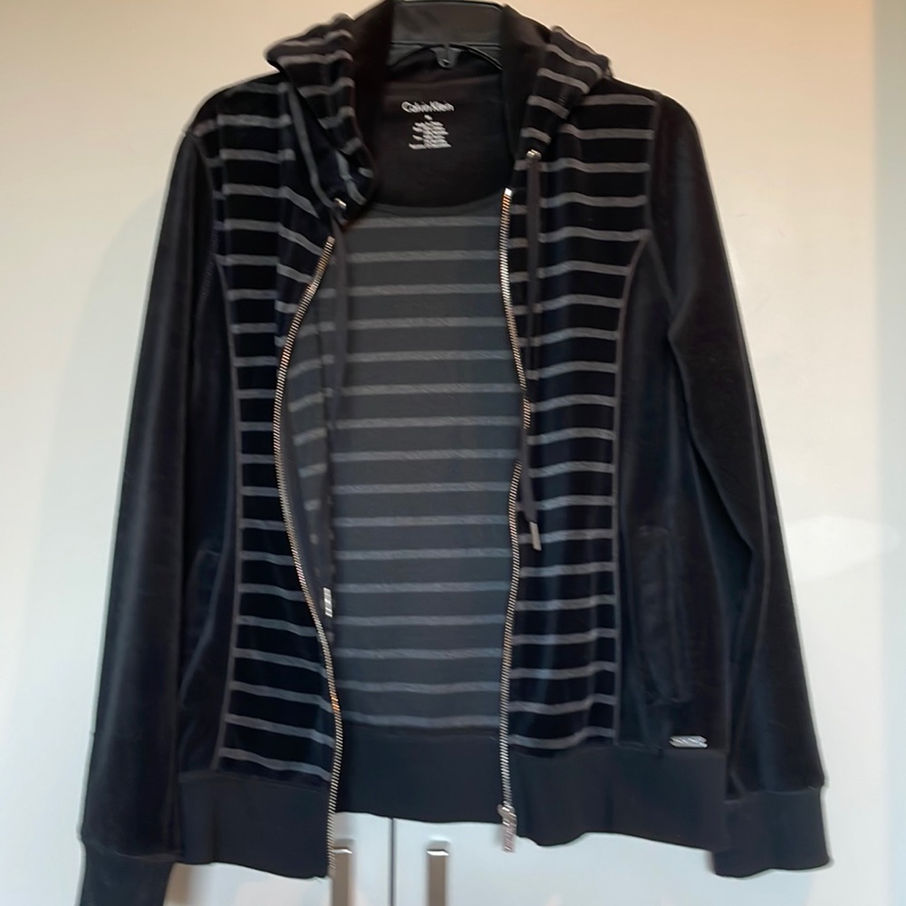 Calvin Klein zip up hoodie
